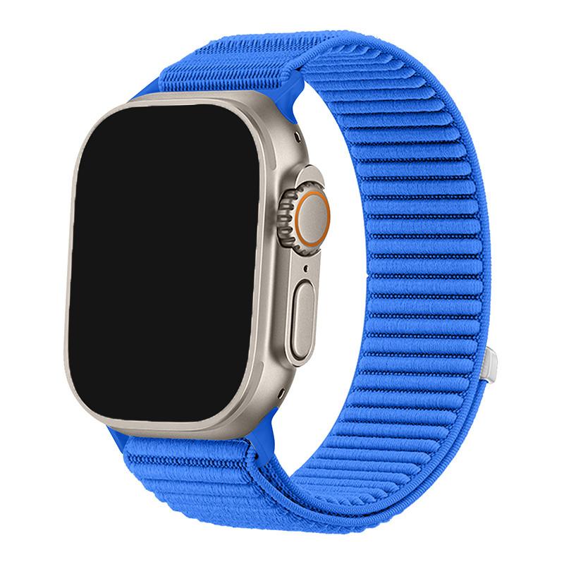 Nylon Braided Sport Strap For Apple Watch Band 49MM Bracelet for iWatch 10 9 8 7 6 5 4 SE Ultra 1 2 49mm 46 45 44 42 41 40 38mm