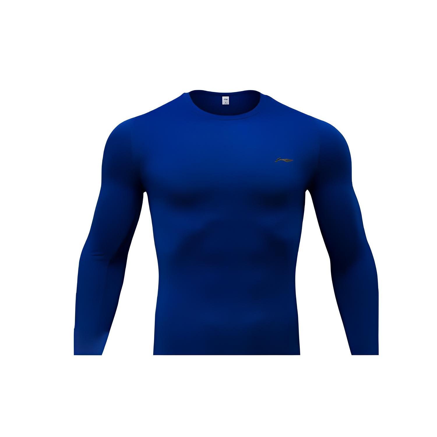 Li Ning Fitness Clothing Men s Dark Royal Blue Moderate Straight Fit AUDN125-8 XXXXL