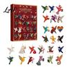 Creative Halloween Gifts Christmas Advent Calendar 2026 24 Days Countdown with Acrylic Decorative Accessories for Backpacks Hanging Ornaments,