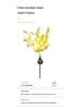 Solar Rapeseed Flower Garden Light for Courtyard, Lawn, Park, and Villa Lighting