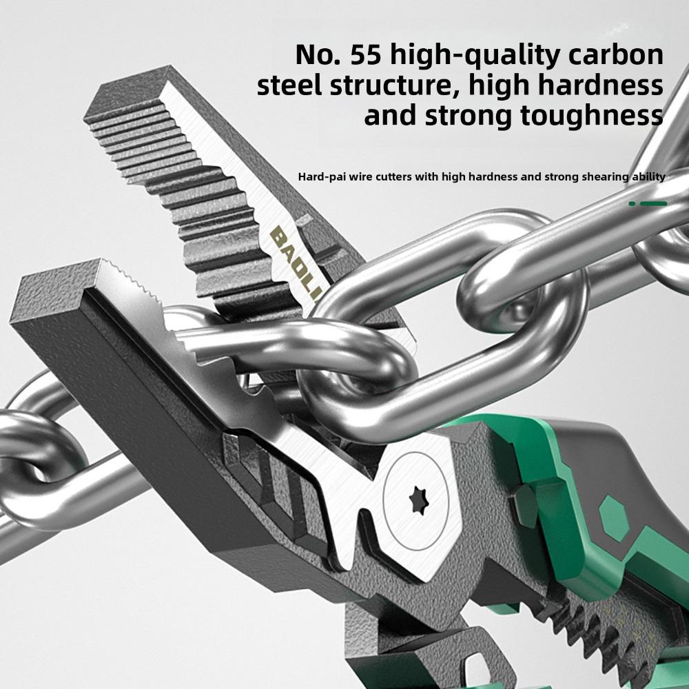 Multifunktionale Diagonalzange, Spitzzange, Universal-Drahtschneider, professionelles Elektriker-Hardware-Werkzeug, Drahtzange