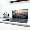 2x GLASS PROTECTIVE PLATE FOR STOVE 40x52 SEA