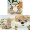 Fluffy Bunny Plush Toy Pillow Stuffed Animal Cute Birthday Gift For Girls 30-60cm
