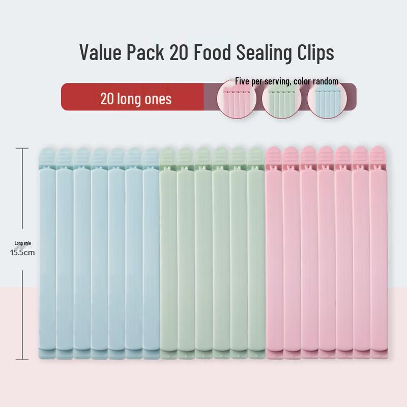 SEFASHYOH Plastic Food Sealing Clips