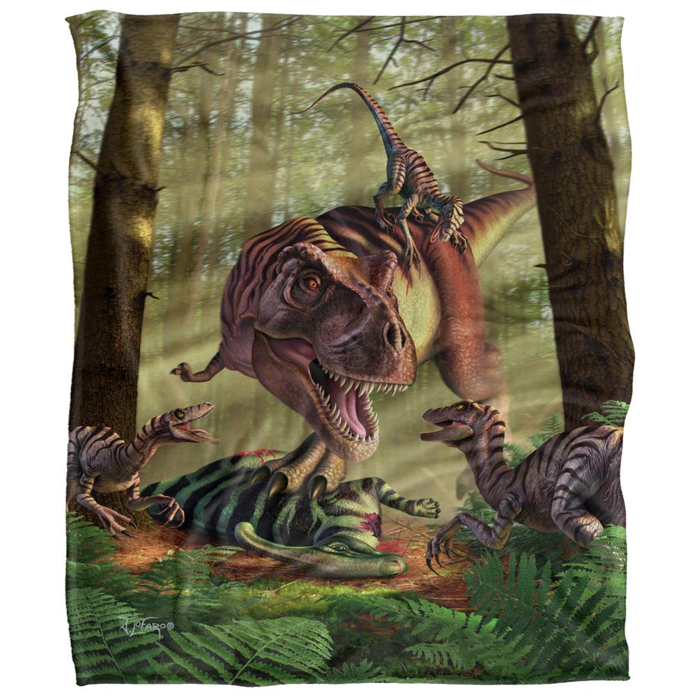 JQ Licensing Jlo Silky T-Rex Supersoft Blanket