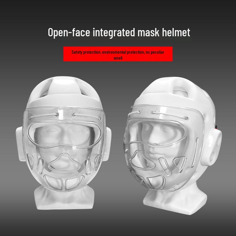 Integrēta maskas ķivere bērnu un pieaugušo