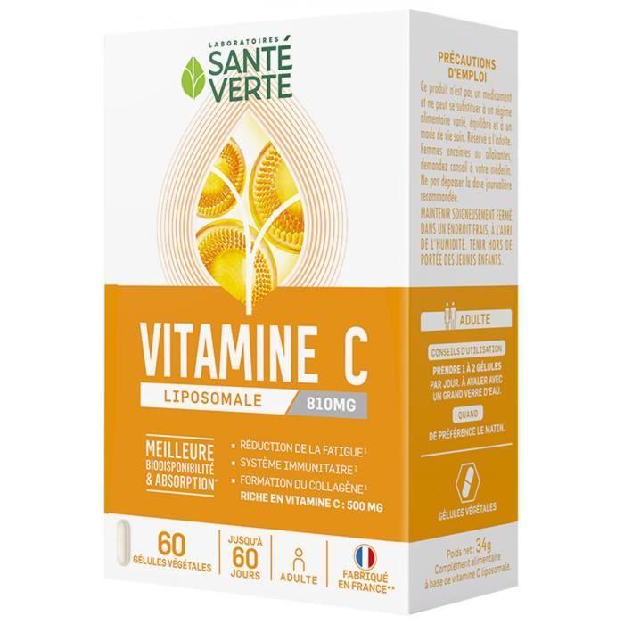 Santé Verte Vitamine C Liposomale 810 Mg 60 Gélules