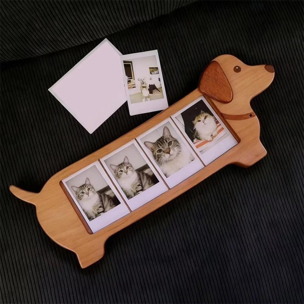 3 Inches Acrylic Photo Frame Animal Shape Photo Display Frame  Photo Display