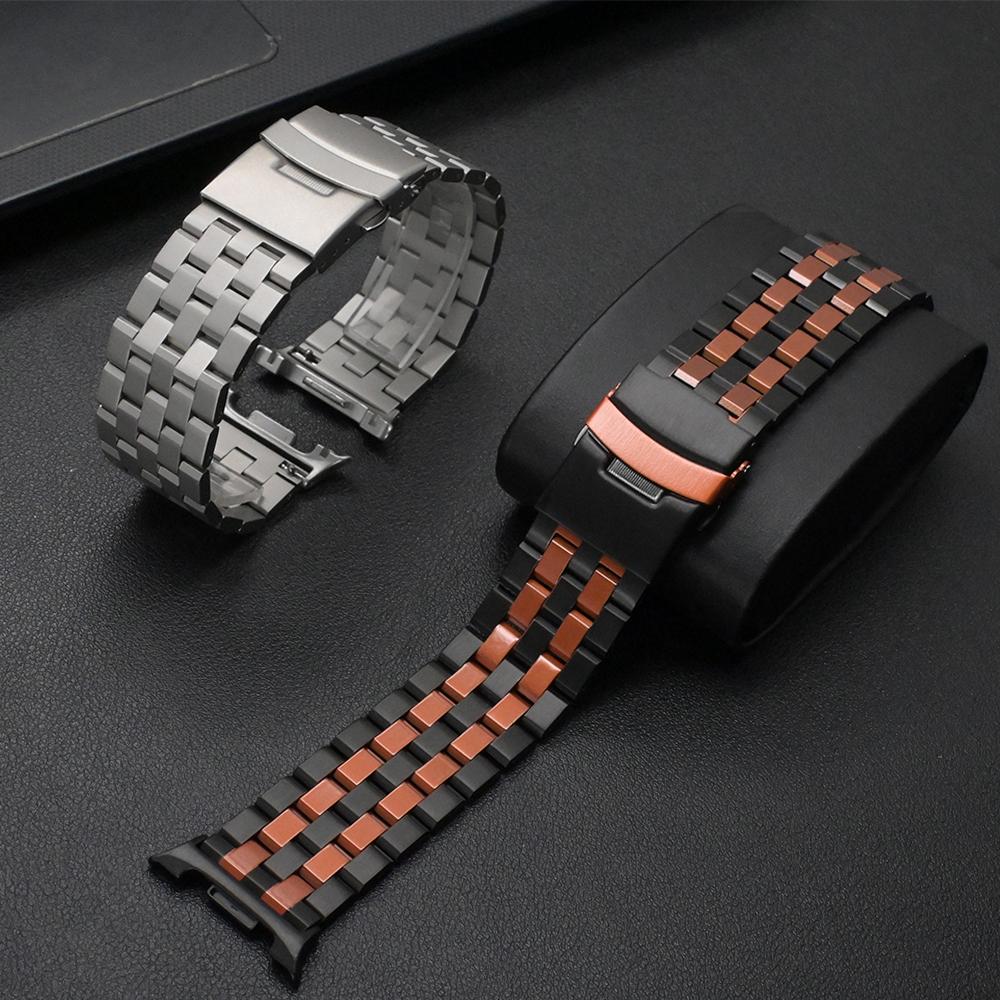 Business Stainless Steel Bracelet for Samsung Galaxy Watch 8 40mm 44mm 8Classic Men Luxury Strap for GALAXY Ultra 47mm 2025 Band