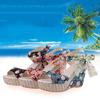 Premium Quality Women Boho Beach Sandals With Floral Wedge Heels For Summer Style