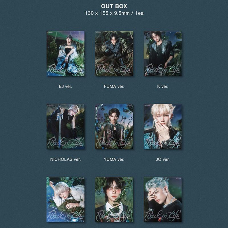 &TEAM KR 1st Mini Album [Back To Life] (ROAR Ver.)