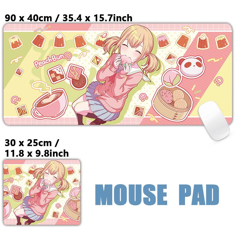 Project Sekai Geburtstag Voller Charakter 25-ji Nightcord de PJSK Mauspads Tischmatten Gaming XXL Anime Mauspads Tastatur Desktop Matten