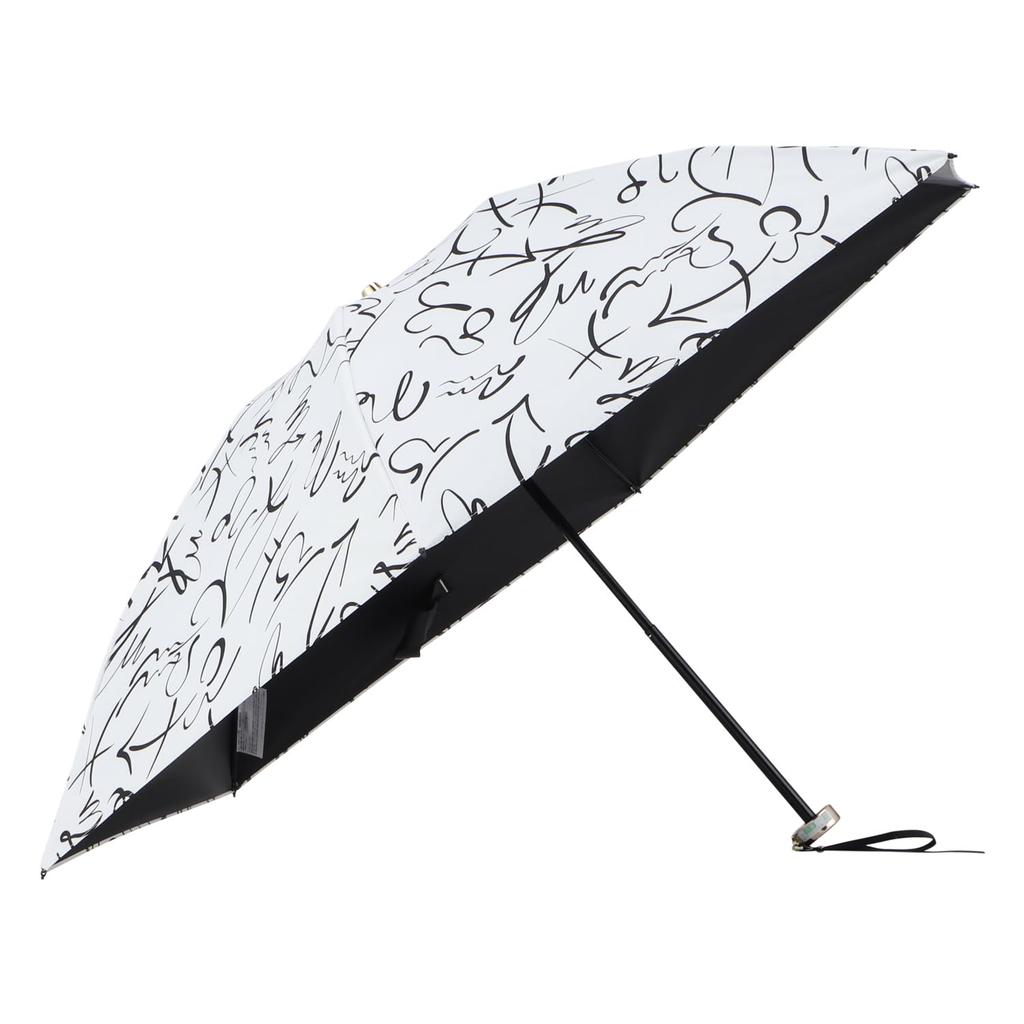 Viewlance Folding Full Suitable for Sun and Light Heat UV Summer White Women's Parasol, Shade, Rain, 50cm, Lightweight, Blocking, Blocking,