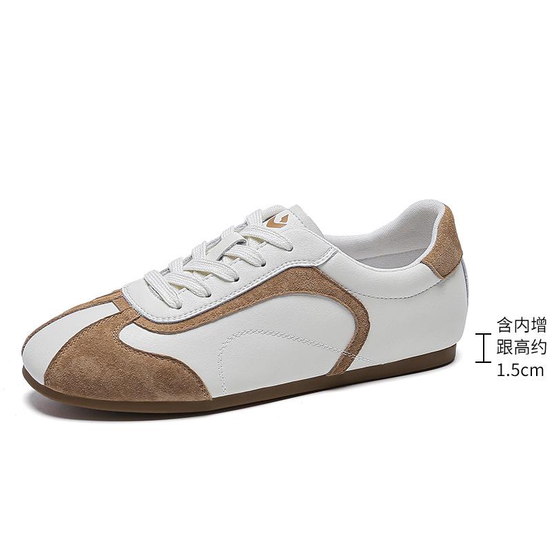 Summer Women's Sports Shoes Versatile Casual Flat-soled Single Shoes Little White Shoes 2025 New German Training Shoes Soft-soled Non-slip Women's Sh