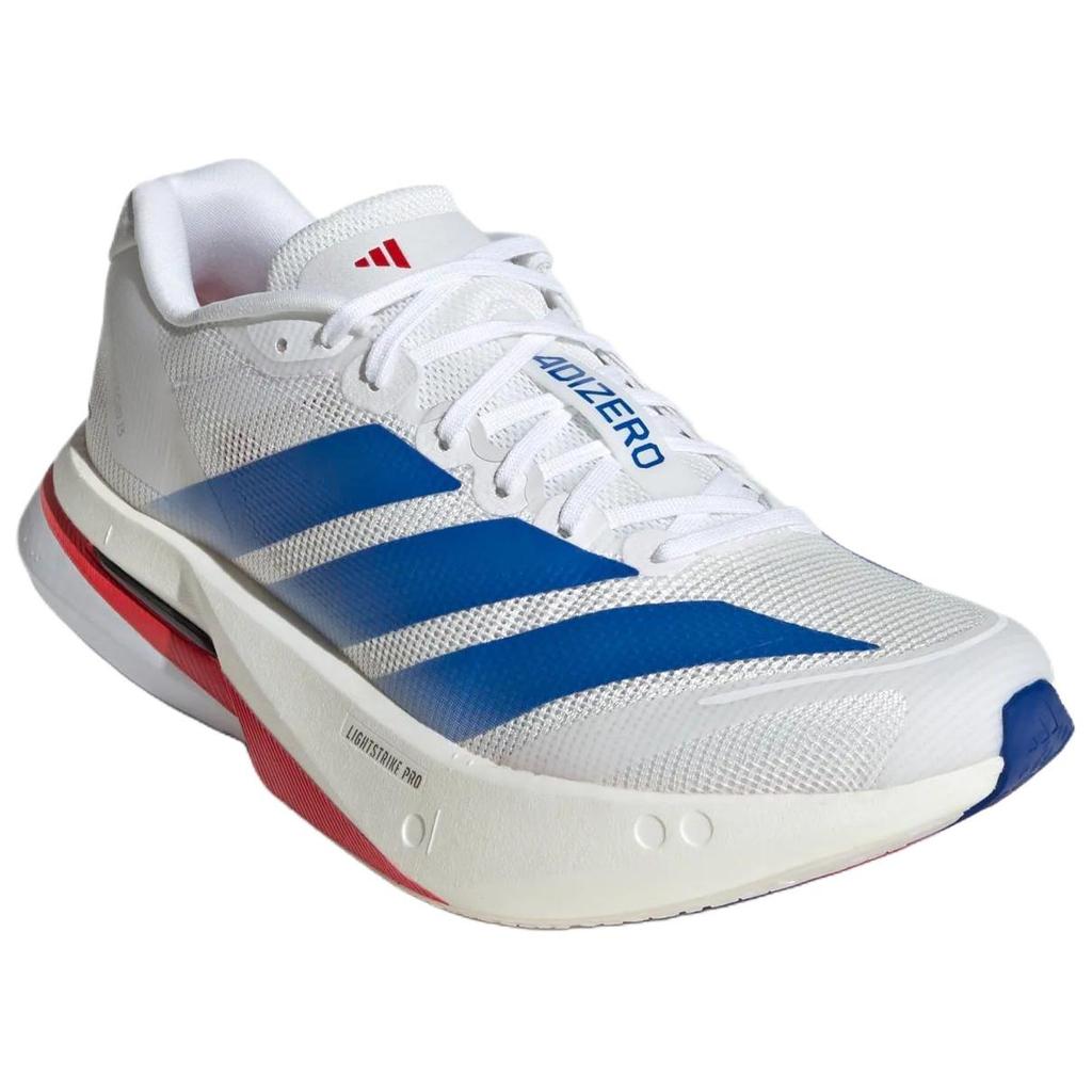 Adidas Adizero Boston 13 Breathable Casual Running Shoes Women's White Blue JP9248