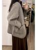 Petite Fragrance Style Short Wool Coat for Women - Autumn/Winter 2025 Korean Style Trend