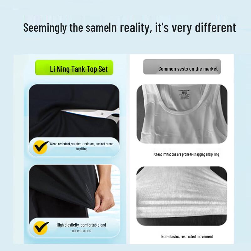 Li-Ning Men's Quick-Dry Sleeveless Sports Vest