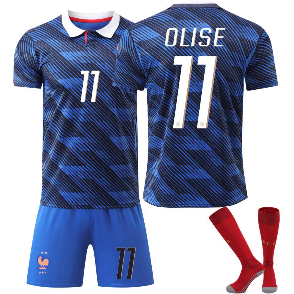 2026 World Cup France Jersey No. 10 Mbappe 7 Dembele Lemann 11 Orise Suit Football Jersey