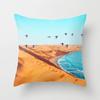Office Sofa Cushion Cover Beach View Wave Pattern Pillow Cover Luxury Home Decor Cushion Cover