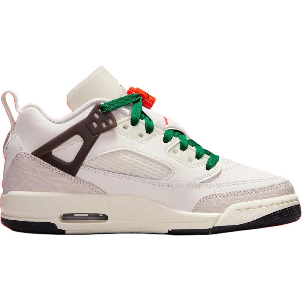 New Jordan Spizike Anti Slip Wear Resistant Mid Top Children's Basketball Shoes White Kids' HQ1670-183