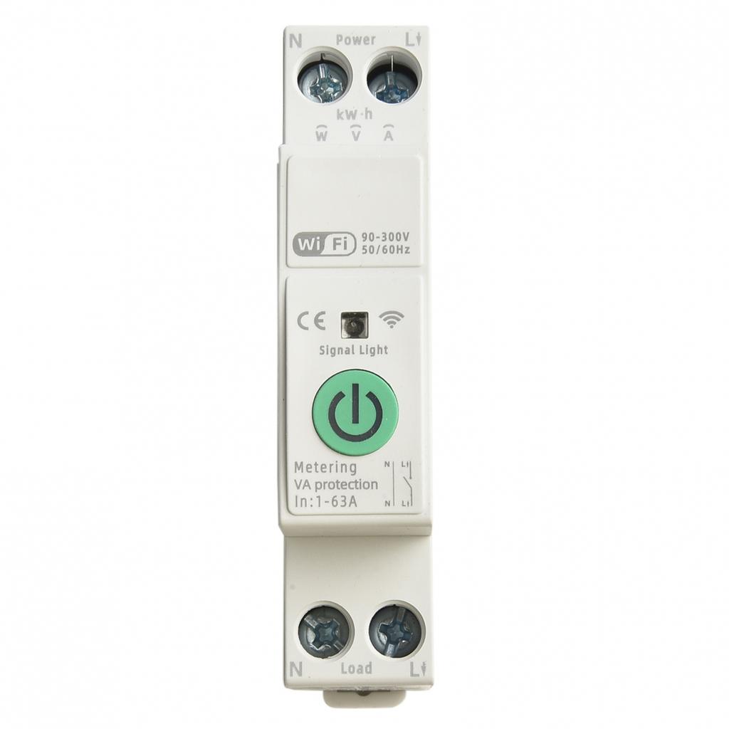 Multifunktionaler WLAN Smart Schalter mit Messung 1P+N