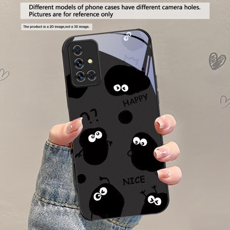 

Funny hand drawn style For Samsung Galaxy A30 A31 A32 A33 A34 A35 A42 A30s A20 A25 A26 A51 A56 A54 A72 A73 A70 Glass Phone Case Galaxy A20