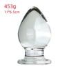 VaHppy Glass Anal Plugs Large 780g Diameter 7cm Duck Egg Style Sex Toys Masturbator Extension Training Lesbian Gay SM BDSM Sex