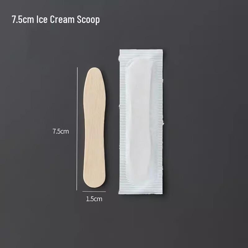 

Miao Jiayi Disposable Wooden Ice Cream Spoons