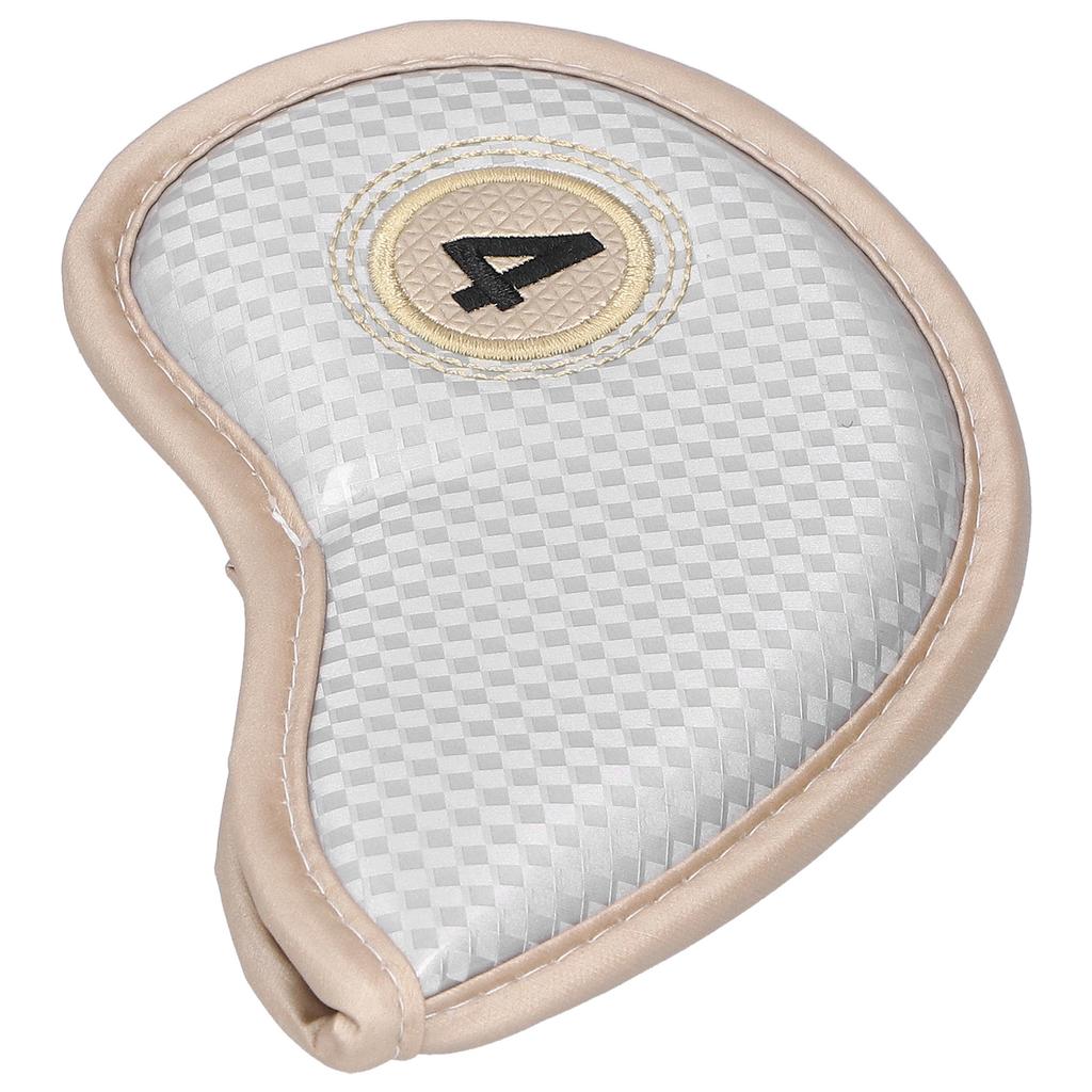 10Pcs   Iron Head Covers Sleeve Number  ive PU Waterproof  ing Accessory