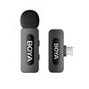 Boya BY-V10 Wireless Lavalier Microphone 100m Range Black
