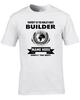 World Best Job Work Building Casual TShirt Mens and Womens Luxury Brand Top