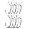 3/5/10/20Pcs Luminous Live Shrimp Fixing Hook Glow-in-the-dark Fishhook with Barbed Offset Saltwater Bass Fishing Hook Fishing Accessories