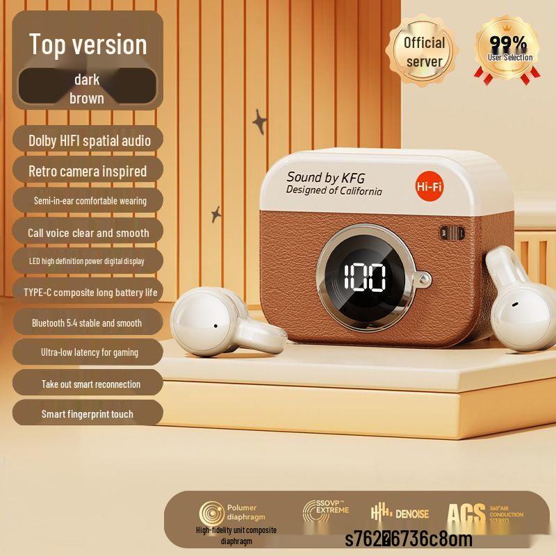 Bluetooth Earphones with Long Battery Life - Low Latency, Touch Control, Sports Series