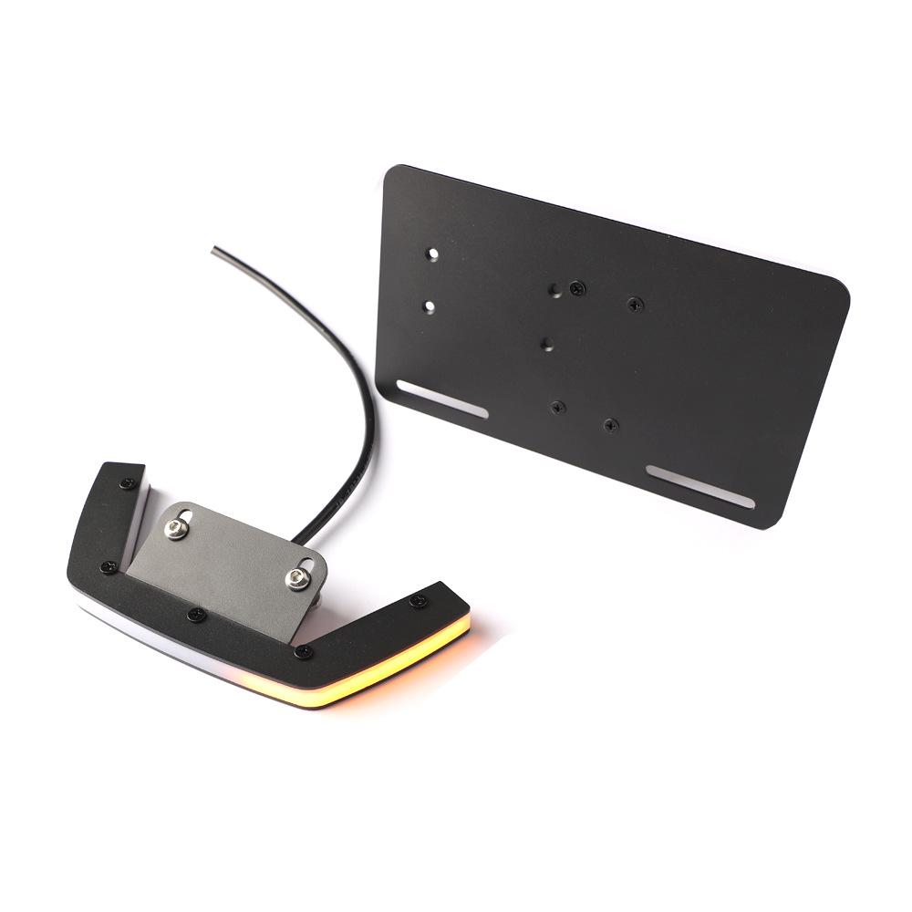 

Harley Sportster S Tail Light Kit: LED Brake, Turn Signals & License Plate Holder чёрный