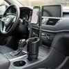 Cup Phone Holder For Car 2 In 1 Drink Extender With Phone Stand 360 Degree Rotation Non-Slip Car Water Bottle Holder For Vehicle