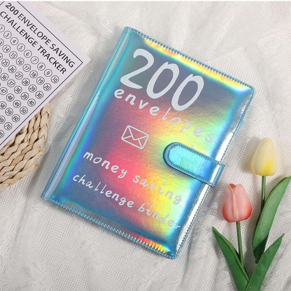 Money Saving Envelope Challenge Binder Habit Cultivation A5 Budget Binders Set  Event Notepad