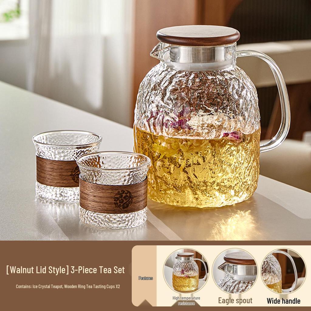 High-Temperature Resistant Glass Kettle Set for Tea and Cold Water Storage