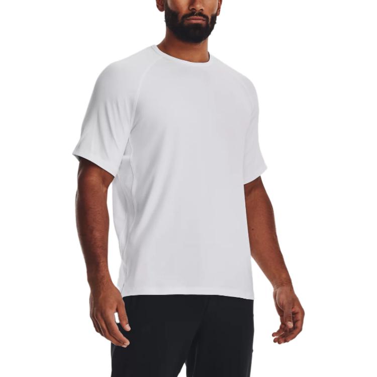 Under Armour Raglan Sleeve T Shirt Men's White 1378988-100