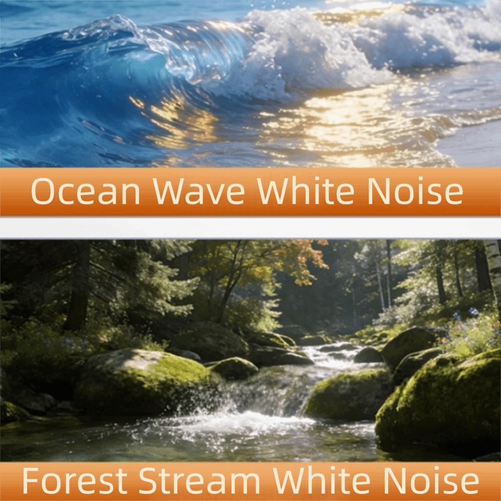 Bluetooth 5.4 Sound Machine Mini White Noise Machine Under Pillow Bluetooth Speaker  Better Sleep