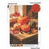5D Diamond Painting Kit Autumn Pumpkins Full Drill Canvas Art DIY Rhinestone Craft for Modern Wall Decor