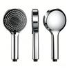 Hongdec High Pressure Rainfall Handheld Shower Head Water Saving Luxury Modern Chrome Look Bathroom Shower Head