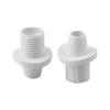 Washers Nuts Saddle Clamps Tube Chlorinator Tubing Off-Line Pool Accessories 2 Sets Pipe: 4ft Silver Practical