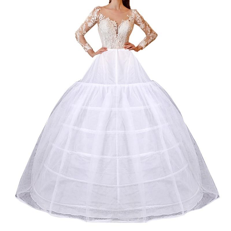 Wedding Petticoat Bridal Underskirt Hoop Crinoline Slip Mermaid Petticoats Fishtail for Ball Gown Prom Dress Customized