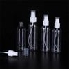 1Pc Refillable Bottles Travel Transparent Plastic Perfume Atomizer Empty Small Spray Bottle 30/50/100ml Toxic Free Safe Dropship