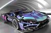 Mega Lamborghini Blocks Cyberpunk Blocks Set - 1314 Elements Perfect Gift