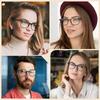 Blue Light Blocking Glasses UV Fashion Lightweight [Uacllcau] - Non-Prescription - Protection, Transparent, Glasses, Men's & Women's, Unisex,