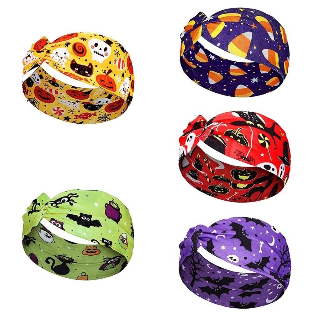 Wide Edge Knot Elastic Turban Soft Bandanas Elastic Headband  Hair Accessories