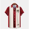 Men's Coconut Tree  3D Print Shirt Button Up Shirt Casual Shirt Summer Shirt Short Sleeve Daily Vacation Clothing
