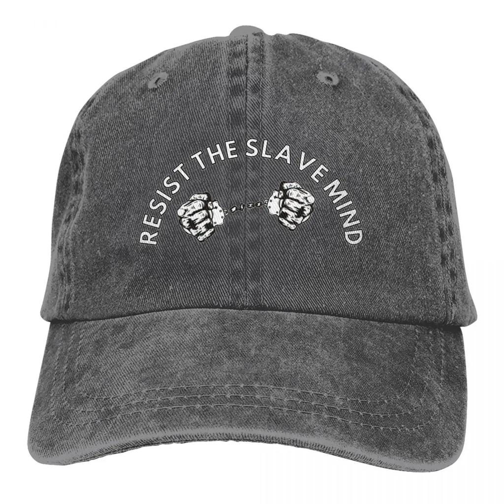 Casual Resist The Slave Mind Baseball Cap Unisex Style Distressed Denim  Hat Andrew Tate Top G Outdoor Workouts Caps Hat