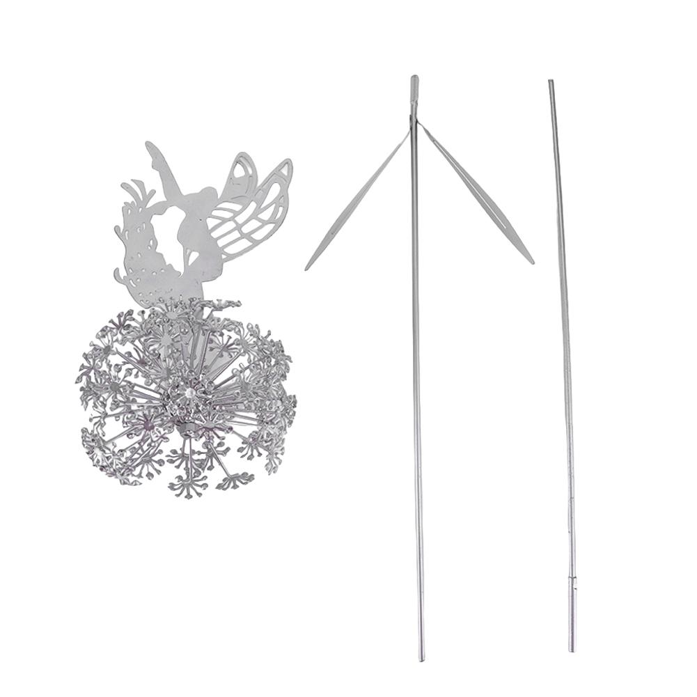 

Колышек Одуванчик Фея Металлическая Танцующая Статуя Феи Водонепроницаемый Феи и Одуванчики Танцуют Вместе Садовый Знак для Внутри и Снаружи